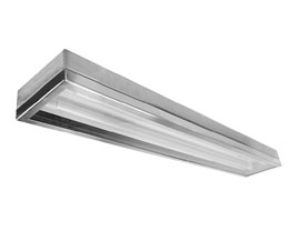 Explosion-proof light fixtures SGL01...L/N from stainless steel for fluorescent lamps