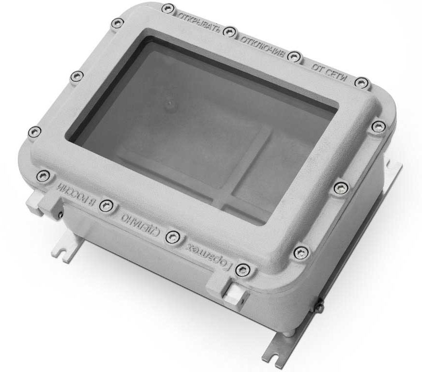 SHORV…-O  (CCFE) explosion-proof boxes with window (flameproof joints)