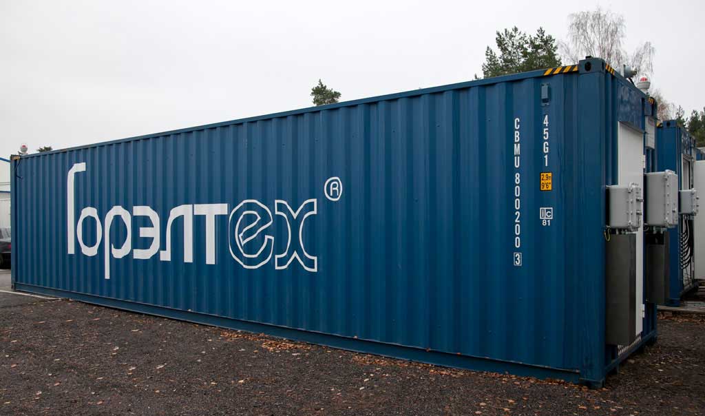 All-season heated protective containers GTG-CONTAINER (KSH/TERMO-HUGE) with electric heating