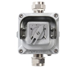 PPG series explosion-proof Ex d rotary switches 20А, 25А