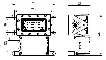 Ceiling mount /P SGU1-4960S/М2, SGU1-7440S/М2, SGU1-9920S/М2