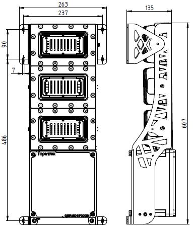 Ceiling mount /P SGU1-24800S/М2