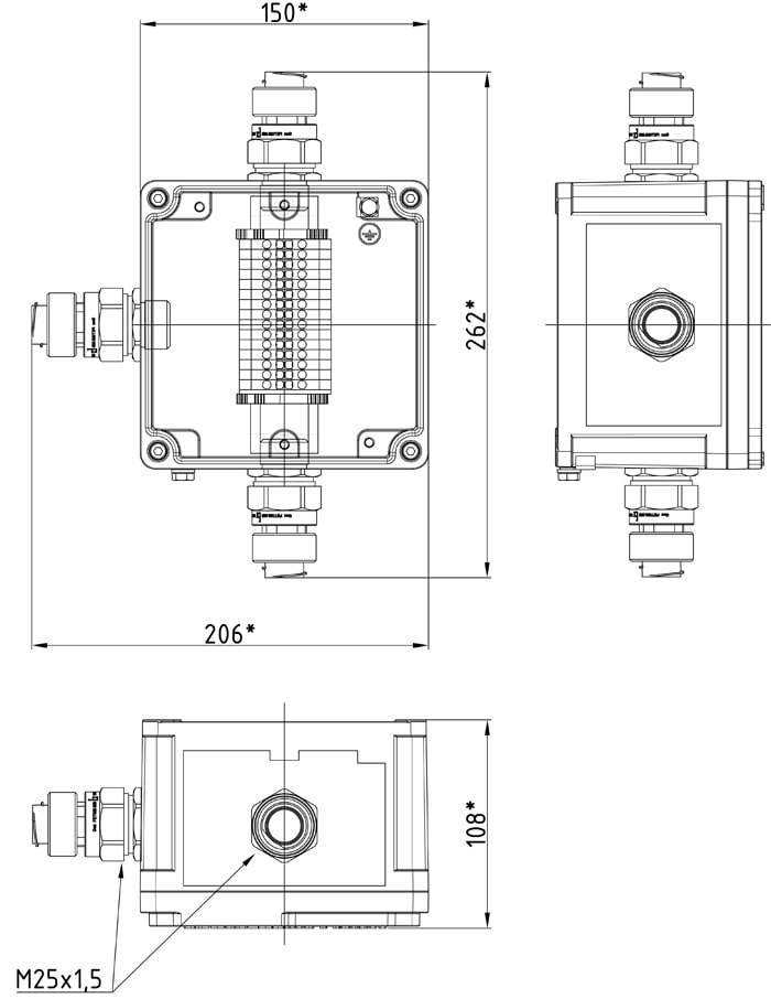 Explosion-proof Interface Splitter KTG-RI5