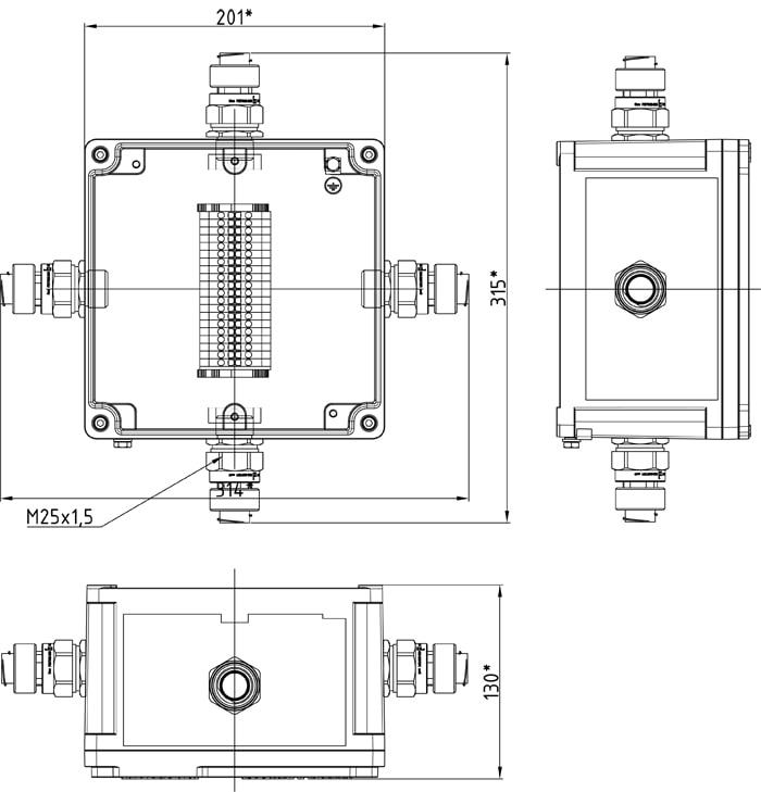 Explosion-proof Interface Splitter KTG-RI9